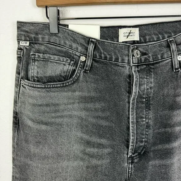 Citizens of Humanity | NWT Black Jolene Vintage Slim Leg Ankle Jeans in Secrets - Picture 6 of 12